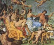 Annibale Carracci Triumph of Bacchus and Ariadne (mk08) oil painting on canvas